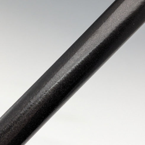 1928 英國復古男手杖純銀裝飾黑軸 91 公分 A&S